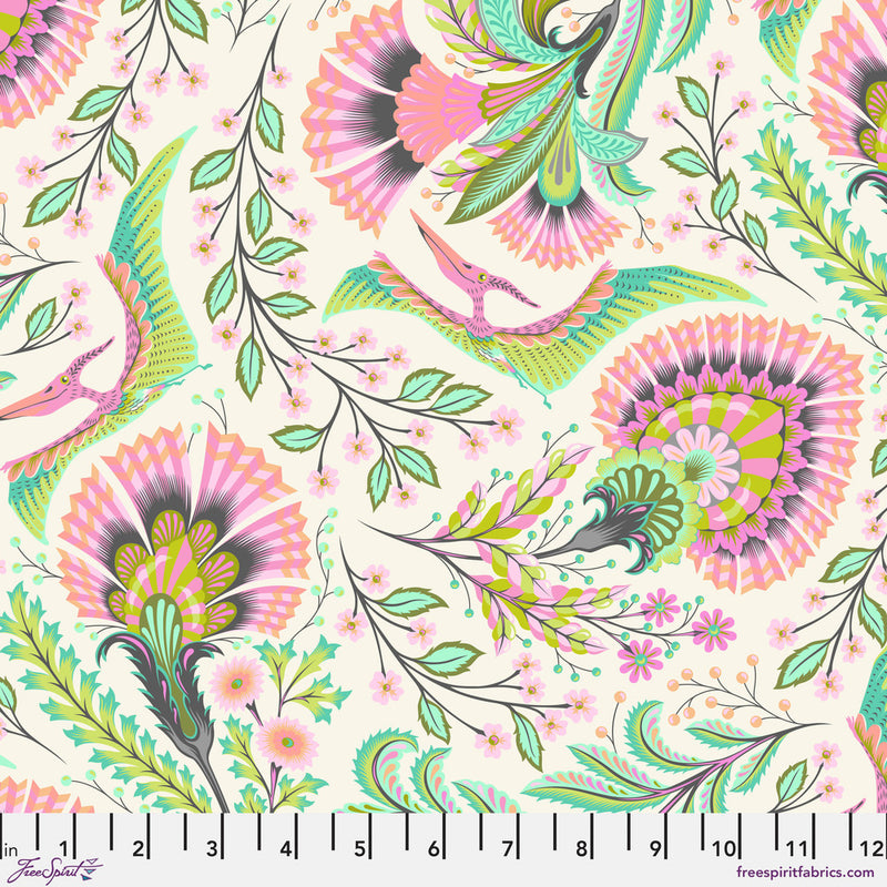 Roar - Wing It - Blush - 1/2 yard